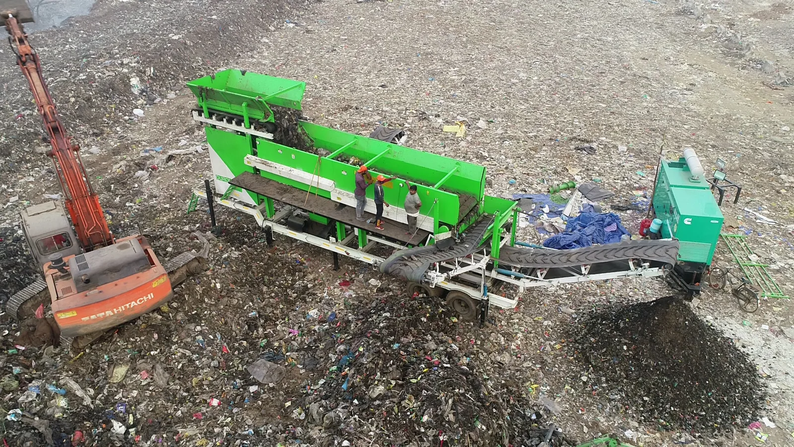 1000 TPD Rotor Screen